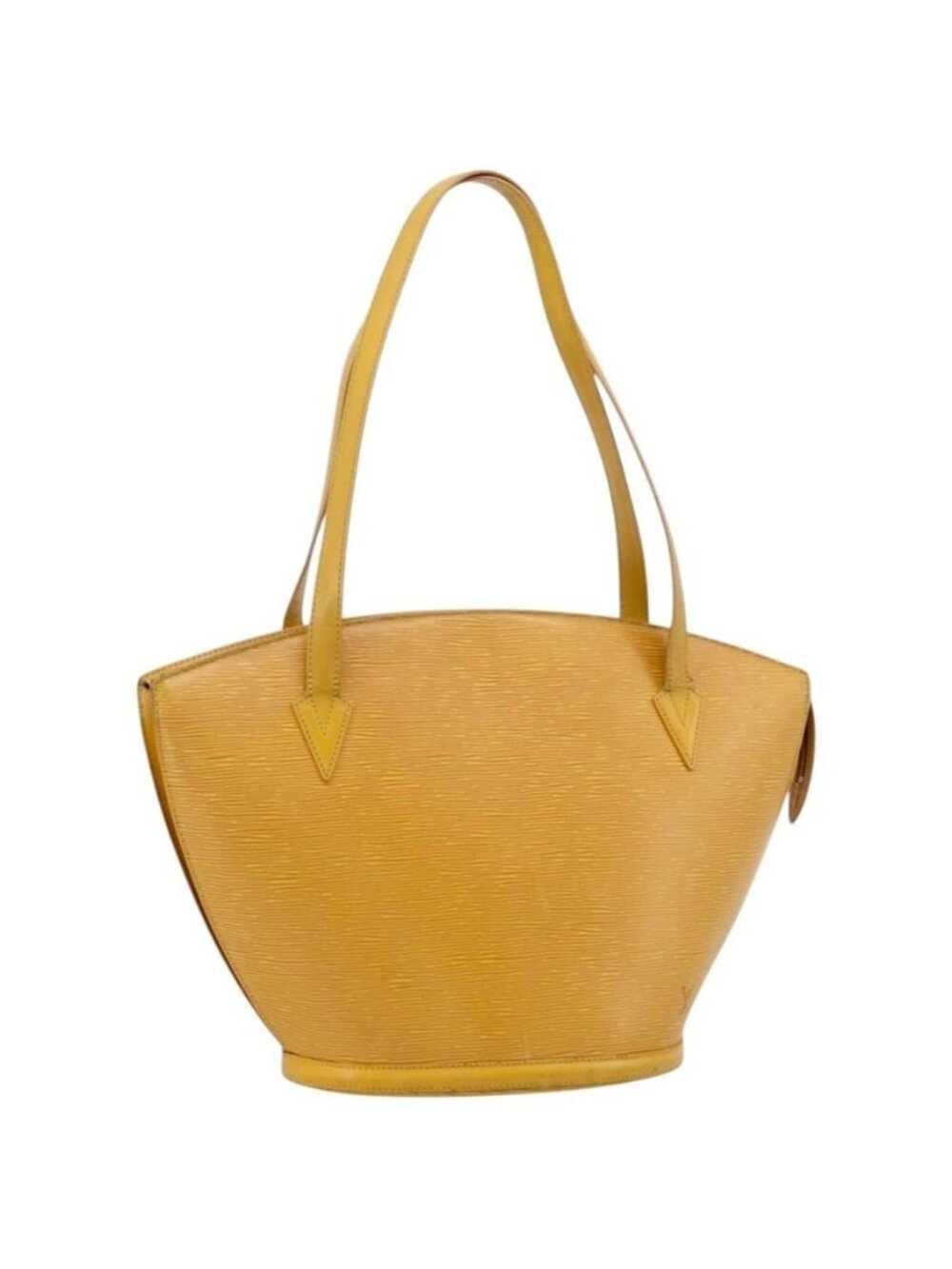 Authentic LOUIS VUITTON Epi Saint Jacques Shopping Bag Yellow M52269 LV